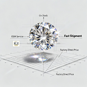 Diamants synthétiques de qualité supérieure cultivés en laboratoire, diamants en vrac VVS, diamants pour acheteurs - Product Image 1