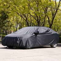 Housse de pare-brise étanche pour voiture Housse de protection pour fenêtre avant Housse de voiture en plastique
