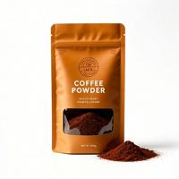 Sachet Doypack alimentaire refermable avec couches laminées BOPP/VMPET/PE pour le stockage de poudre de café – Emballage souple