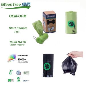 Eco-friendly Custom Plastic <b>Compostable</b> Biodegradable <b>Bag</b> for Pet Dog Poop Waste Trash Garbage - Product Image 3