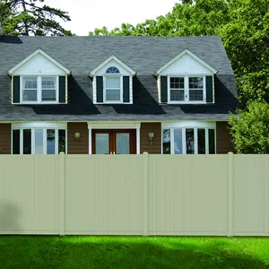 Cheap Price PVC Fence Used For Garden Privacy White 6x6 Pvc Swimming Fence