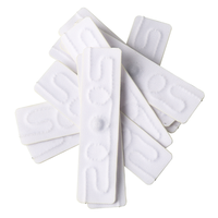 Étiquette RFID UHF thermoscellée pour le linge, résistante aux hautes températures, avec suivi efficace par code QR, lavable, pour tissus et textiles en lin