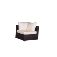 Ensemble de mobilier d'extérieur au design moderne Sofa de patio et de jardin en rotin pour hôtels, balcons et parcs