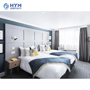 ชุดเฟอร์นิเจอร์ห้องนอนโรงแรมวิลล่า 5 ดาว <span class=keywords><strong>VOCO</strong></span> IHG โมเดิร์น ทำจากไม้เนื้อแข็ง - Product Image 5