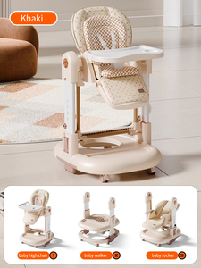 <span class=keywords><strong>Chaise</strong></span> <span class=keywords><strong>haute</strong></span> robuste pour bébé Claf Bebe, convertible en trotteur, <span class=keywords><strong>chaise</strong></span> berçante, <span class=keywords><strong>harnais</strong></span> de sécurité à <span class=keywords><strong>5</strong></span> <span class=keywords><strong>points</strong></span>, service OEM - Product Image 3