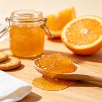 Lotlong Direct Vanuit de Fabriek Verse Sinaasappel Drankjam 35% Brix Kamerstemperatuur Bewaring voor Koffiehuizen Theehuizen Premium Bulk Leverancier