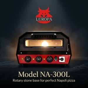 Four à pizza électrique professionnel de comptoir en acier inoxydable pour pizzeria, restaurant et boulangerie - Product Image 2