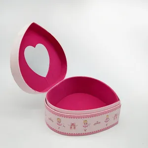 <b>Heart</b> <b>shaped</b> cosmetic packaging gift <b>box</b>, customizable according to needs - Product Image 3