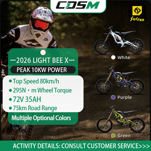Surron LBX <span class=keywords><strong>Pas</strong></span> <span class=keywords><strong>Cher</strong></span> 2026 Prévente Actuelle 10KW 72V 35AH Moto Tout-Terrain Électrique Puissante <span class=keywords><strong>Enduro</strong></span> Sport Jeunesse - Product Image 1