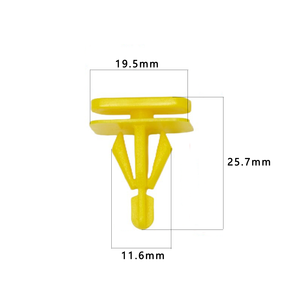 Klip Plastik Mobil Baru Berkualitas Tinggi Klip Penahan Side Skirt Diameter 12mm untuk 11569921 15864780 - Product Image 2