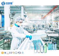 Vente chaude Ligne de production automatique d'eau de source Usine d'eau minérale Machines de remplissage de bouteilles d'eau Boissons jus Machine de remplissage et de mise en bouteille