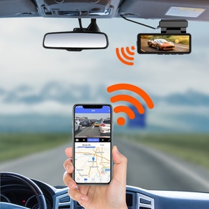 4K 3.2 Inch Hidden Mini Dash Cam Với Phía Trước Và Phía Sau <span class=keywords><strong>Wifi</strong></span> <span class=keywords><strong>GPS</strong></span> FHD 2160P Rear View Máy Ảnh Tầm Nhìn Ban Đêm Tự Động Máy Ảnh Cho Xe - Product Image 3