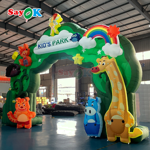 Arco Inflable de Flamenco para Eventos, Arco de Entrada Inflable para Publicidad Exterior y Fiestas de Sayok - Product Image 3