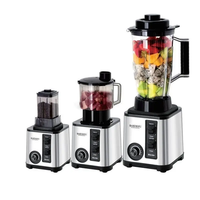 Mixeur 6-en-1 Multifonctionnel BARDEFU, Hachoir à Viande, 3L, 9500W, en Acier Inoxydable, Mixeur et Centrifugeuse Robuste