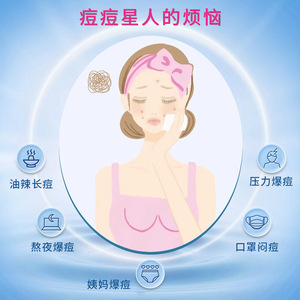 Patchs anti-boutons personnalisés en forme de dessin animé, emballage individuel, traitement de l'acné pour peaux grasses et mixtes - Product Image 3