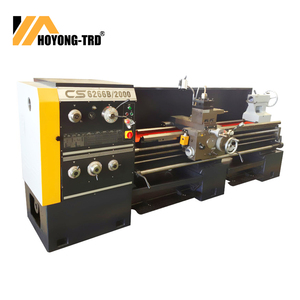 Torno Paralelo CS6266B/3000mm para <span class=keywords><strong>Metalurgia</strong></span>, Torno Horizontal de Bancada Desmontable con Gran Diámetro de Husillo de 82mm - Product Image 1