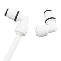 Raccords coudés filetés pour pompe RO 1/4 3/8 pouce, mâle/femelle NPT BSPT, connecteurs de bouteille de filtre, usage commercial et domestique