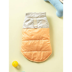 Autunno ed estate Pet imbottito gilet M in Peach poliestere XS a XXL per cani e gatti su Halloween e natale - Product Image 1