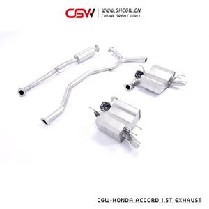 Werks preis Active Sound Auspuff Schall dämpfer Catback Rohrleitungen mit Ventilen für Honda Accord 1.5T MY 2018 Auspuffs pitzen - Product Image 6