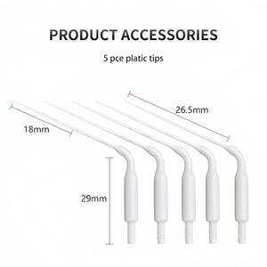 Manipolo Attivatore per Ablatore Dentale Elettrico/a Turbina, Irrigazione e Scaling Parodontale, 5 Punte, Pulitore Dentale 2/4 Fori FKDA - Product Image 4