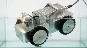 Robot d'inspection de pipeline à couple élevé pour tous les scénarios - Caméra robotique industrielle pour tuyaux, propulsion antidérapante à 6 roues, antidéflagrante - Product Image 3