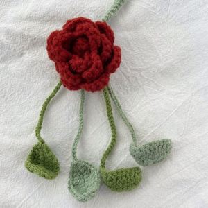 Flores artificiales de ganchillo tejidas a mano al por mayor Cortina Tieback - Product Image 5