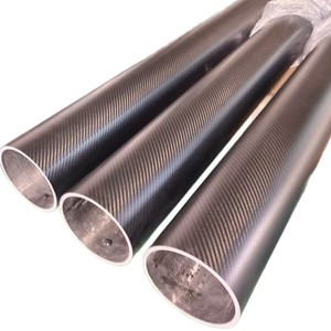 Tubo de Fibra de Carbono Mate de Gran Diámetro 3k Twill - Alta Resistencia y Ligereza, Dimensiones de 4mm a 500mm - Product Image 5