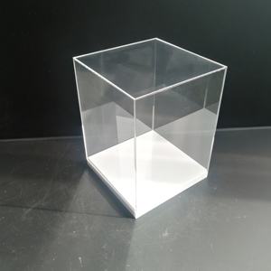 <span class=keywords><strong>Funko</strong></span>-caja de exhibición de acrílico, base blanca para almacenamiento y exhibición de modelos <span class=keywords><strong>funko</strong></span> - Product Image 1