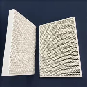 Accessoire de <span class=keywords><strong>barbecue</strong></span>, grilles à gaz pour <span class=keywords><strong>barbecue</strong></span>, brûleur extérieur, four infrarouge réfractaire, <span class=keywords><strong>plaque</strong></span> chauffante en céramique cordierite en nid d'abeille, plaques poreuses - Product Image 5