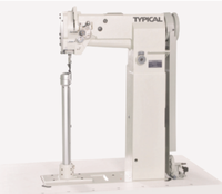 Machine à coudre industrielle pour tapisserie d'ameublement de marque typique 8365, pour cuir