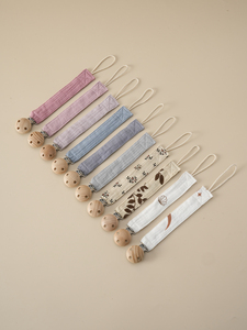 Cadena para Chupón <span class=keywords><strong>de</strong></span> Bebé con Diseño <span class=keywords><strong>de</strong></span> Estampado Informal <span class=keywords><strong>de</strong></span> <span class=keywords><strong>Tela</strong></span> <span class=keywords><strong>de</strong></span> Algodón Personalizada, Clip para Chupón <span class=keywords><strong>de</strong></span> Frutas y Alimentos para Bebés - Product Image 2