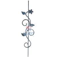 Barandillas de Escalera de Hierro Forjado Contemporáneas con Acabado Antioxidante y Colores Personalizados para Hoteles, Apartamentos, Villas, Escaleras, Barandas y Puertas