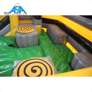 Tossico Twister Gonfiabile Percorso Ad Ostacoli, Interactive Gonfiabile Tossico Twister Con Multi Rides - Product Image 2