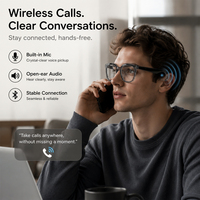 Lunettes Intelligentes GM80 : Traduction IA, Appels Sans Fil, Lecture Musicale, Assistant Vocal, Longue Autonomie de Batterie, Protection UV400, IPX-4