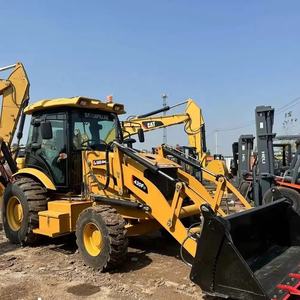 Chargeuse-pelleteuse sur roues multifonctionnelle d'occasion Cat 420F2 de 7 tonnes avec moteur, boîte de vitesses et pompe – État de fonctionnement parfait, origine Japon - Product Image 1