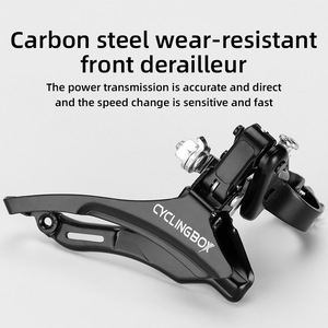 Yueli Cyclingbox – Levier de frein double commande en alliage d'aluminium pour vélo de route, ensemble de freins avant et arrière pour guidon de vélo - Product Image 5