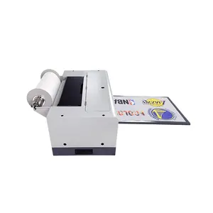 Impresora de camisetas ZYJJ DTF A3, impresora de sublimación de tinte en rollo, equipo de transferencia térmica de impresión de sublimaciones en caliente de 6 colores