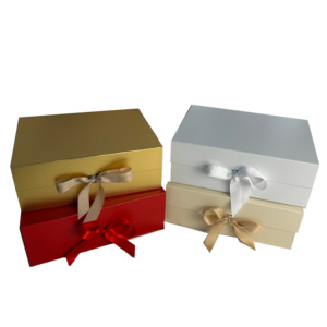 In Stock Rigid Magnetic Waterproof <b>Foldable</b> <b>Box</b> with Ribbon for Skin Care Serum & Face Cream Corporate Branding Fast Delivery - Product Image 6