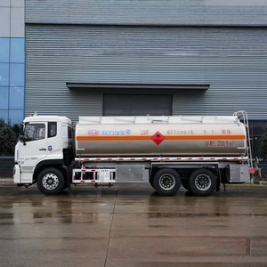 รถบรรทุกน้ำมันดองเฟิง 6x4 ถังอลูมิเนียมอัลลอยด์ 20000 ลิตร พร้อมหัวจ่ายน้ำมันสำหรับการขนส่งสารอันตราย - Product Image 3