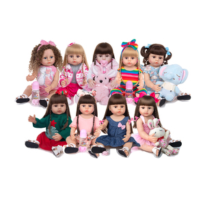 Poupées Reborn Silicone nouveau-né bébé 55cm réaliste renaissance fille vivante poupée bébé poupée pour enfants jouets - Product Image 1