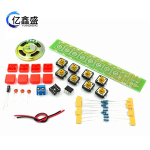 Kit de Órgano Electrónico YIXINSHENG, Módulo Musical NE555, Proyecto de Audio DIY para Aprender y Divertirse - Product Image 1