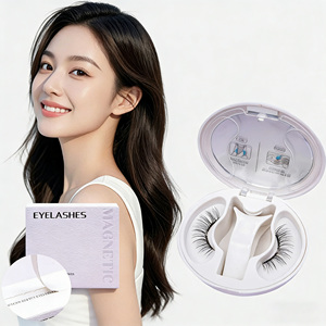 Faux <span class=keywords><strong>cils</strong></span> magnétiques souples de qualité supérieure avec applicateur, logo personnalisé, <span class=keywords><strong>cils</strong></span> magnétiques <span class=keywords><strong>sans</strong></span> <span class=keywords><strong>colle</strong></span> - Product Image 3