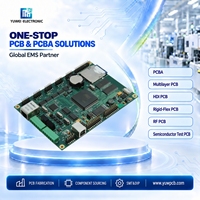 Carte de circuit imprimé HDI haute durabilité pour systèmes de contrôle de précision, assemblage de circuits imprimés, fabrication SMT, assemblage de PCB