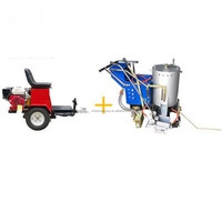 Machine de marquage routier manuelle sans air pour peinture à froid, pour la délimitation des lignes de chaussée et le marquage des parkings