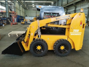 جرافة انزلاقية هيدروليكية بالكامل حاصل على شهادة Ce مع مرفقات - Product Image 4