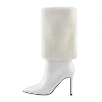 Fujin-bottes de neige pour femmes, chaussures en fourrure, nouvelle collection d'usine, design ODM, à la mode