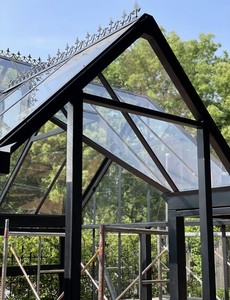 Tùy chỉnh thép sunroom cán nóng khung không thấm nước nhiệt phá vỡ đôi tráng men cách nhiệt mái thiết kế cho biệt thự và văn phòng - Product Image 2