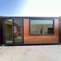 Appartement complet meublé, maison préfabriquée en conteneur à étage unique, maison préfabriquée en kit avec salle de bain et cuisine, fabriquée en Chine