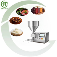 Nouvelle machine semi-automatique pour glaçage de gâteaux, remplissage de crème pour éclairs, beignets, pâtisseries, lait, eau, farine, noix, maïs