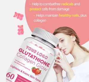 Suplemento de Glutationa e Colágeno para Clareamento da Pele, Fórmula <span class=keywords><strong>Anti</strong></span>-Envelhecimento em Gomas, Melhor Vendedor - Product Image 3